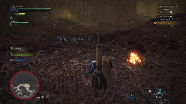 Monster Hunter World Effluvia 01 - Slinger Torch Pod.png